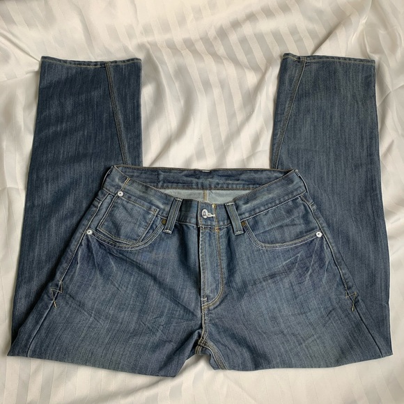 Levi Strauss Co 514 Men’s Blue Jeans 32W x 30L - Picture 3 of 7